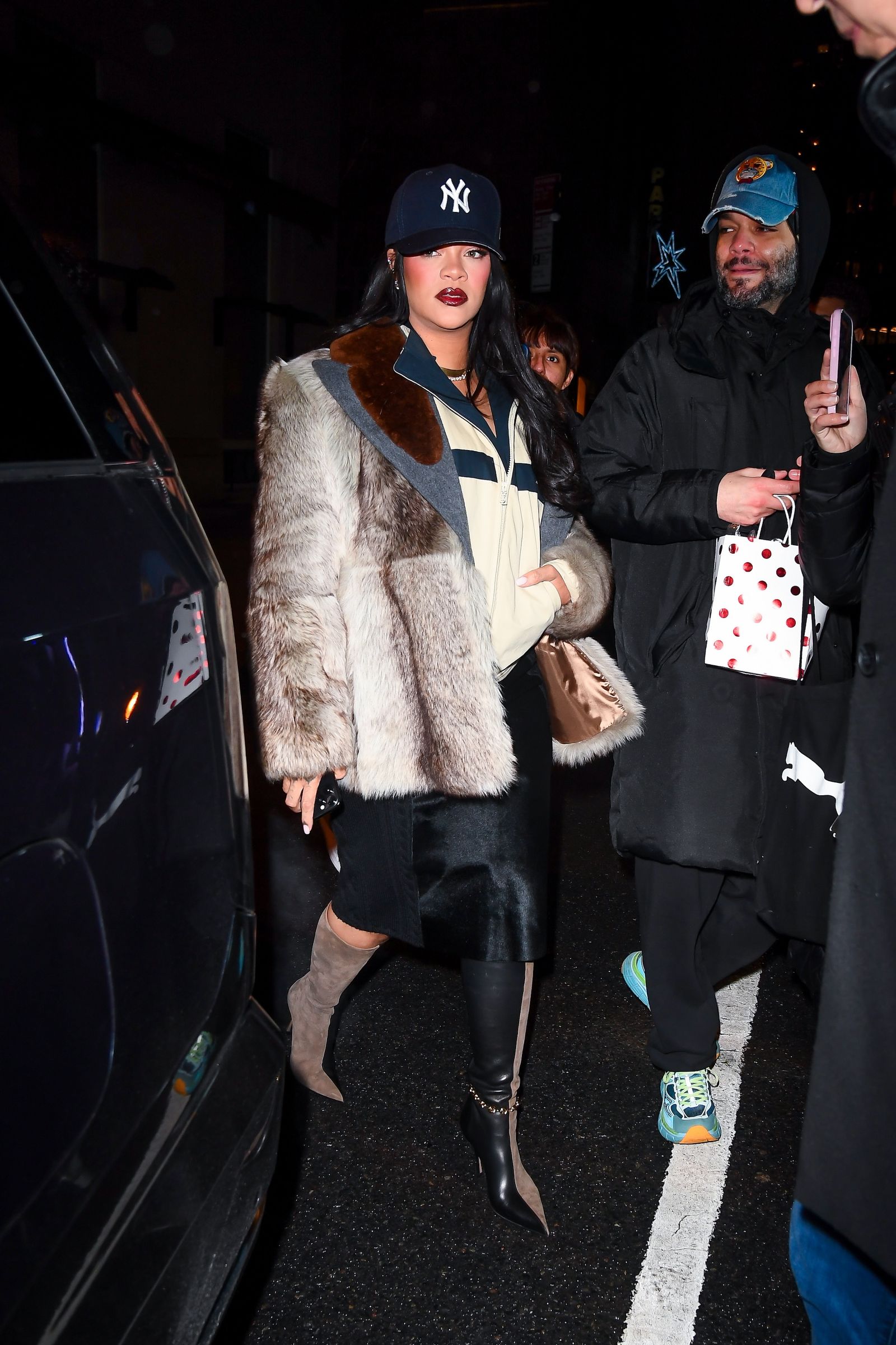 NEW YORK JANUARY 17 Rihanna seen out and about in Manhattan on January 17 2026 in New York City.