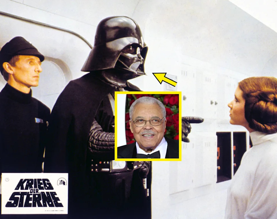 darth vader pointing to princess leia