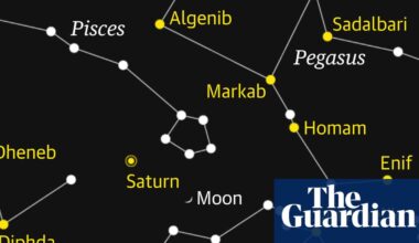 Starwatch: Watch the crescent moon pass Saturn as dusk gathers | Astronomy