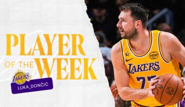 Luka Dončić Named NBA Western Conference Player of the Week - NBA