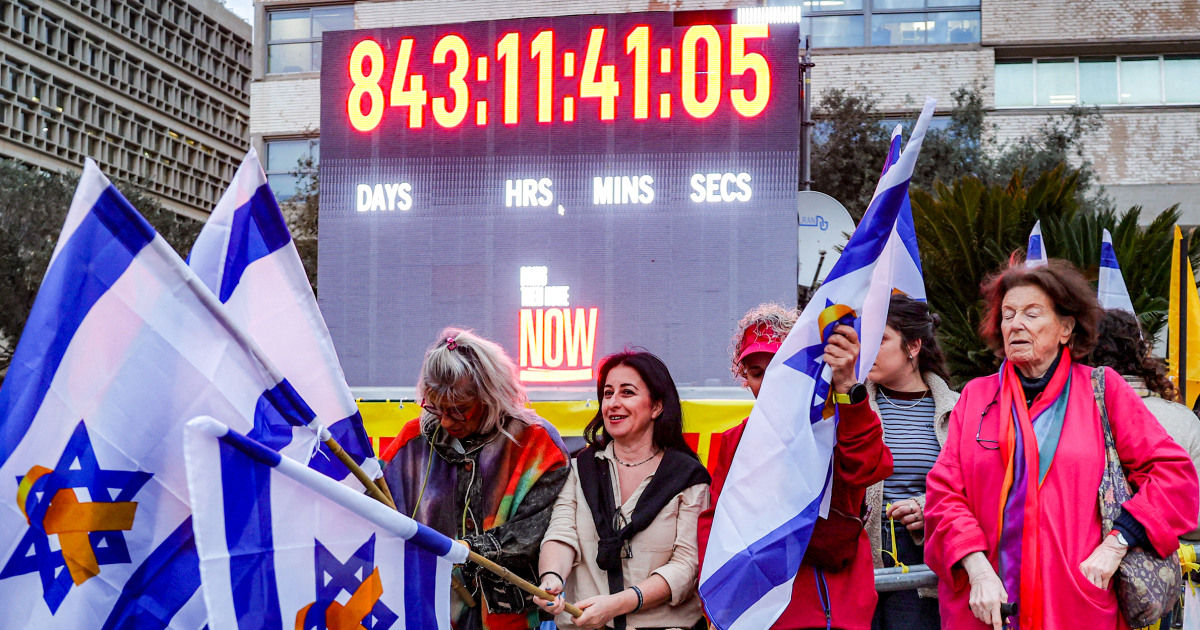 Israelis stop hostage clock after last remains come home