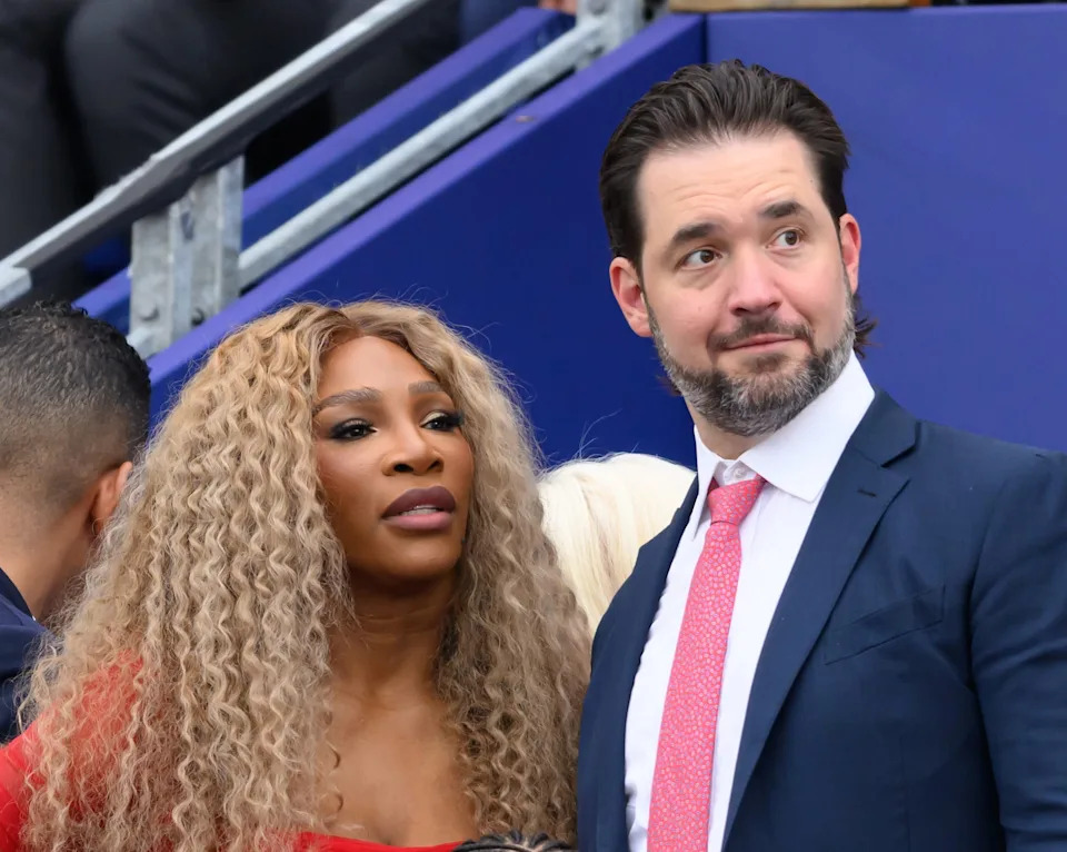 Serena and Alexis at an event