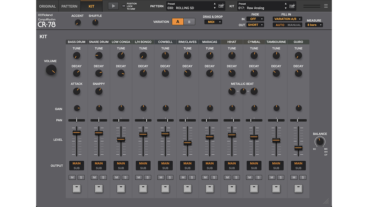 Roland CR-78 plugin