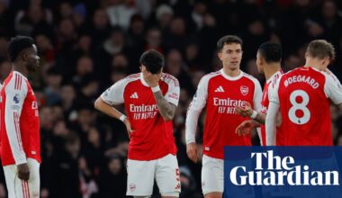 ‘We got punished’: Arteta rues errors as Arsenal’s title tilt stalls with United loss | Arsenal