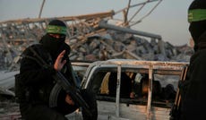 Hamas militants in the Gaza Strip, last week.