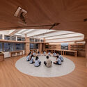 Qingshan Forest Junior High School Classroom / 317designstudio - Interior Photography, Wood