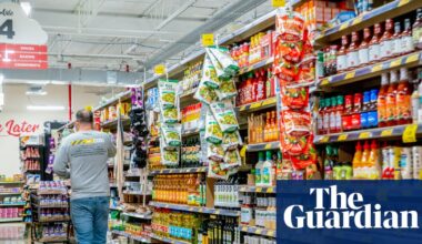US inflation held firm in December amid pressure on Trump over cost of living | US economy