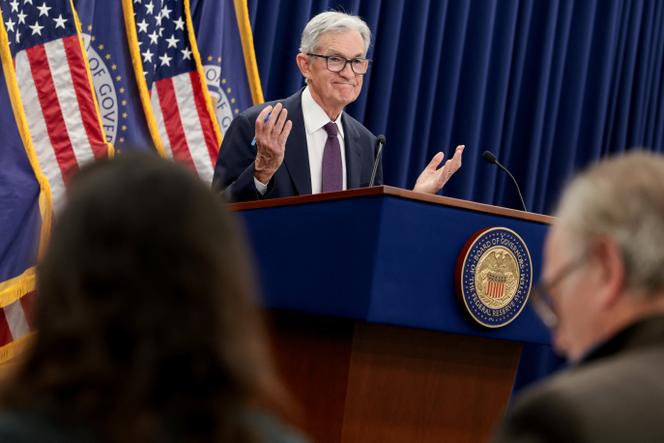 Jerome Powell, chair of the US Federal Reserve, at a press conference in Washington, January 28, 2026.