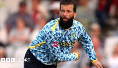 Moeen Ali in action for Warwickshire in the T20 Blast