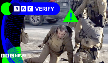 BBC Verify: Social media users turn to AI in attempt to 'enhance' Minneapolis shooting images