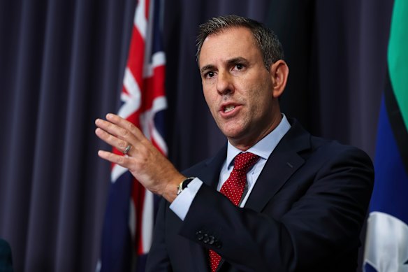 Treasurer Jim Chalmers.