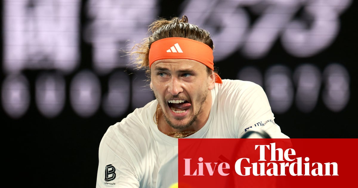 Australian Open 2026 quarter-finals: Zverev v Tien, Sabalenka through to semis– live | Australian Open 2026