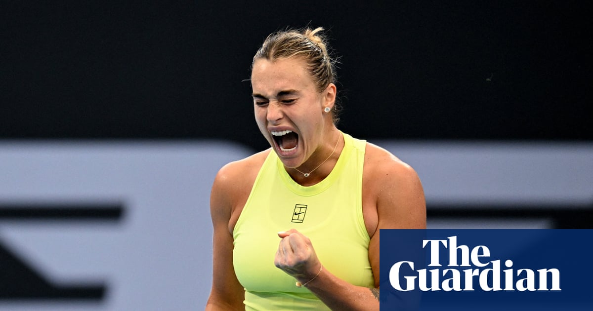 Aryna Sabalenka powers past Karolina Muchova into Brisbane International final | Tennis