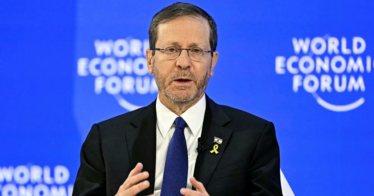 In Davos, Israel's Herzog discusses Netanyahu pardon and Gaza, meets Somaliland president - Haaretz