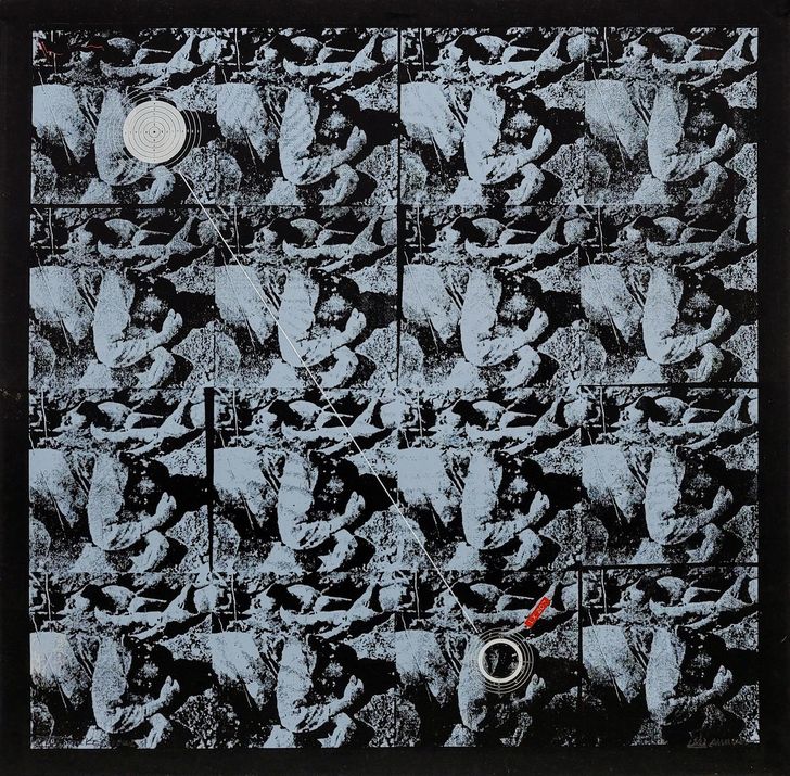 Song Burn-soo's 'Take Cover I — Human and Violence' (1973) / Courtesy of the artist and SeMA