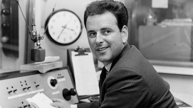 Radio Éireann: chief announcer Terry Wogan. Photograph: RTÉ