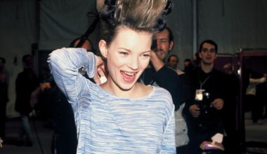 Revisit 24 Wild, Candid ’90s Images of a Young Kate Moss Backstage
