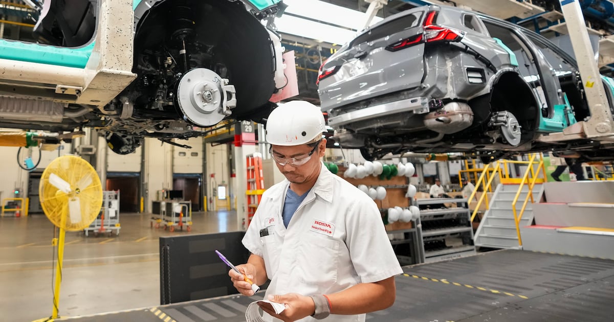 Tariffs are hurting U.S. manufacturing sector, economist warns