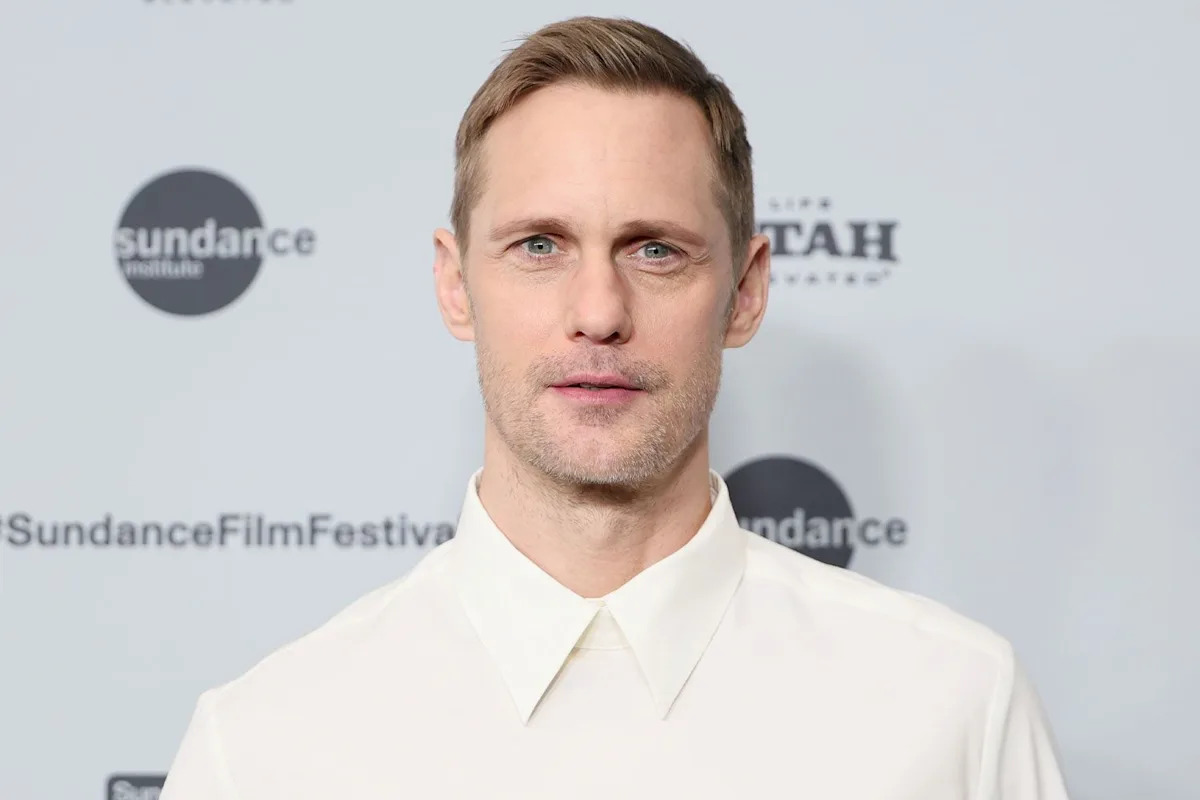 Alexander Skarsgård questions his morals, saying he's 'not really comfortable' playing a righteous character
