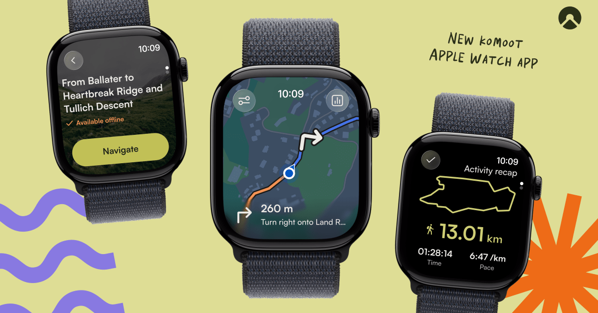 Strava and Komoot finally bring offline maps to Apple Watch