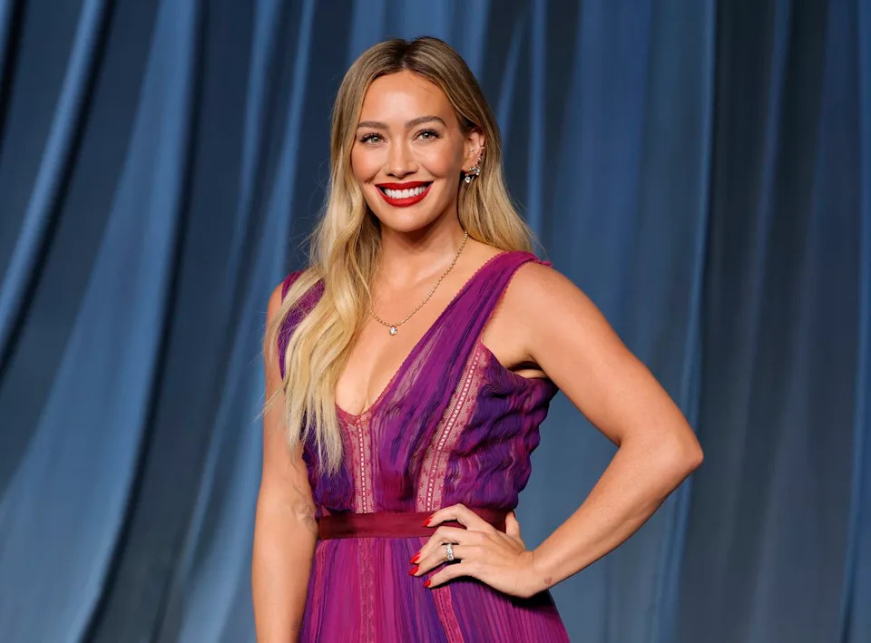 Getty Images Hilary Duff at the 2025 Academy Museum Gala.
