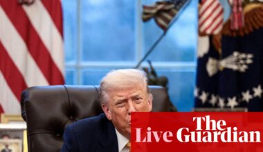 European stock markets fall as Trump renews tariff threats; trade war would be a ‘wrecking ball’ for UK manufacturing, union says | Business