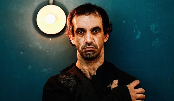 Actor Morad Hassan. 'Almost everywhere I go, I'm the only Arab.'