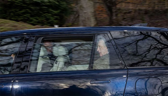 King Charles makes quiet appearance in Scotland to wonder about Harry