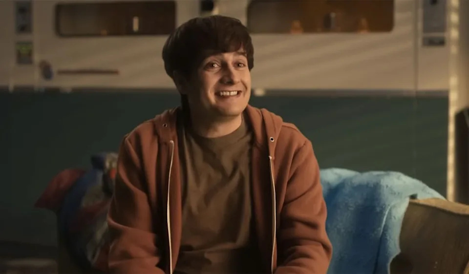 Jeremy Culhane as Noah Schnapp’s Will Byers during a spoof of Will’s controversial coming-out scene. Saturday Night Live/Youtube