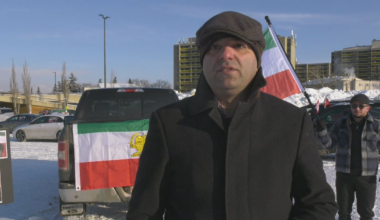 Community members rally in south Edmonton amid mass protests in Iran - CTV News