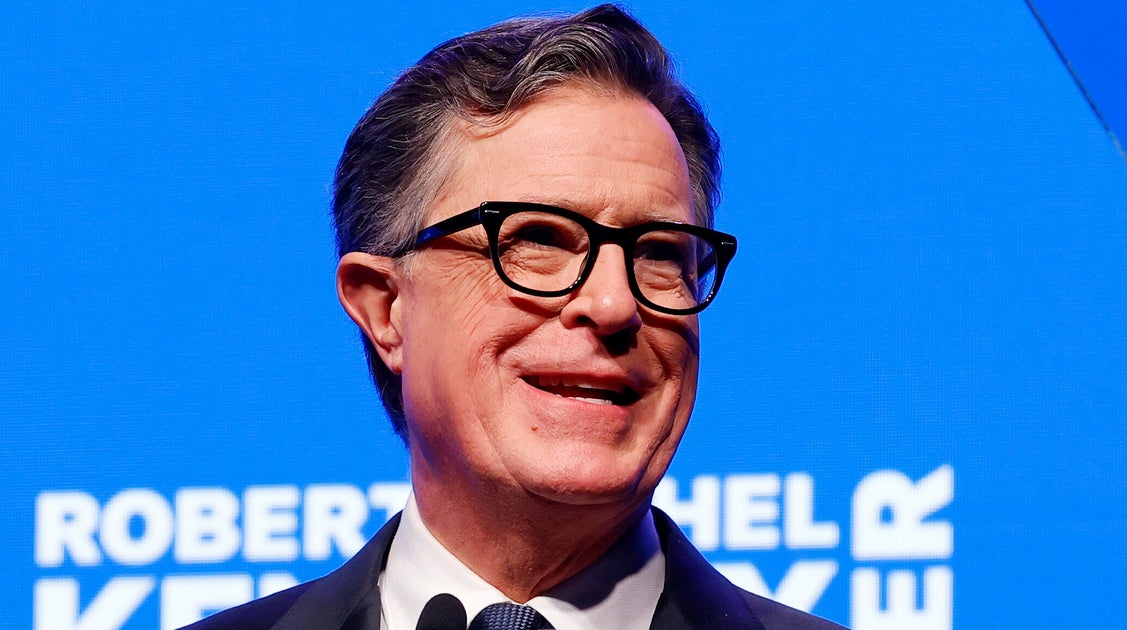 Stephen Colbert Has 3 Stinging Words For The Corporate Bosses Who Canceled Him