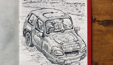 Cartoonist shows off Isle of Man scenes