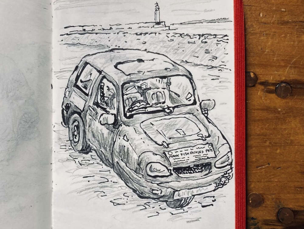 Cartoonist shows off Isle of Man scenes