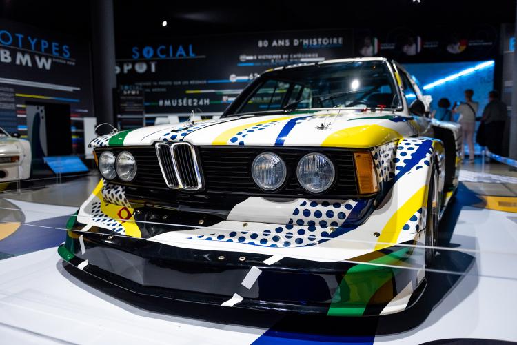 BMW Art Cars at the 24 Hours of Le Mans – BMW 320i Turbo: the Pop Art performer
