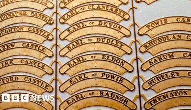 Cornwall model name plate collection saved from scrap heap