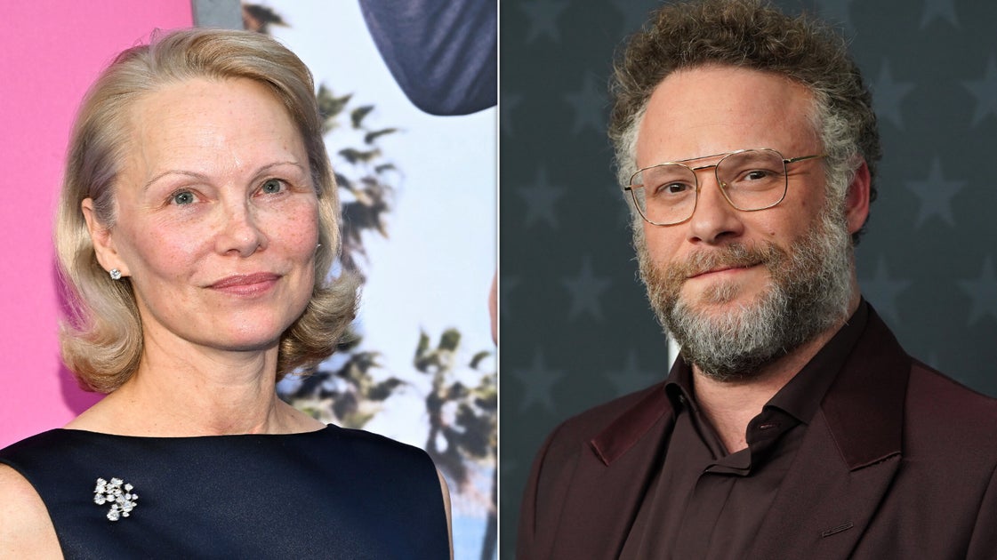 Pamela Anderson Says It Was 'Yucky' Seeing Seth Rogen At Golden Globes