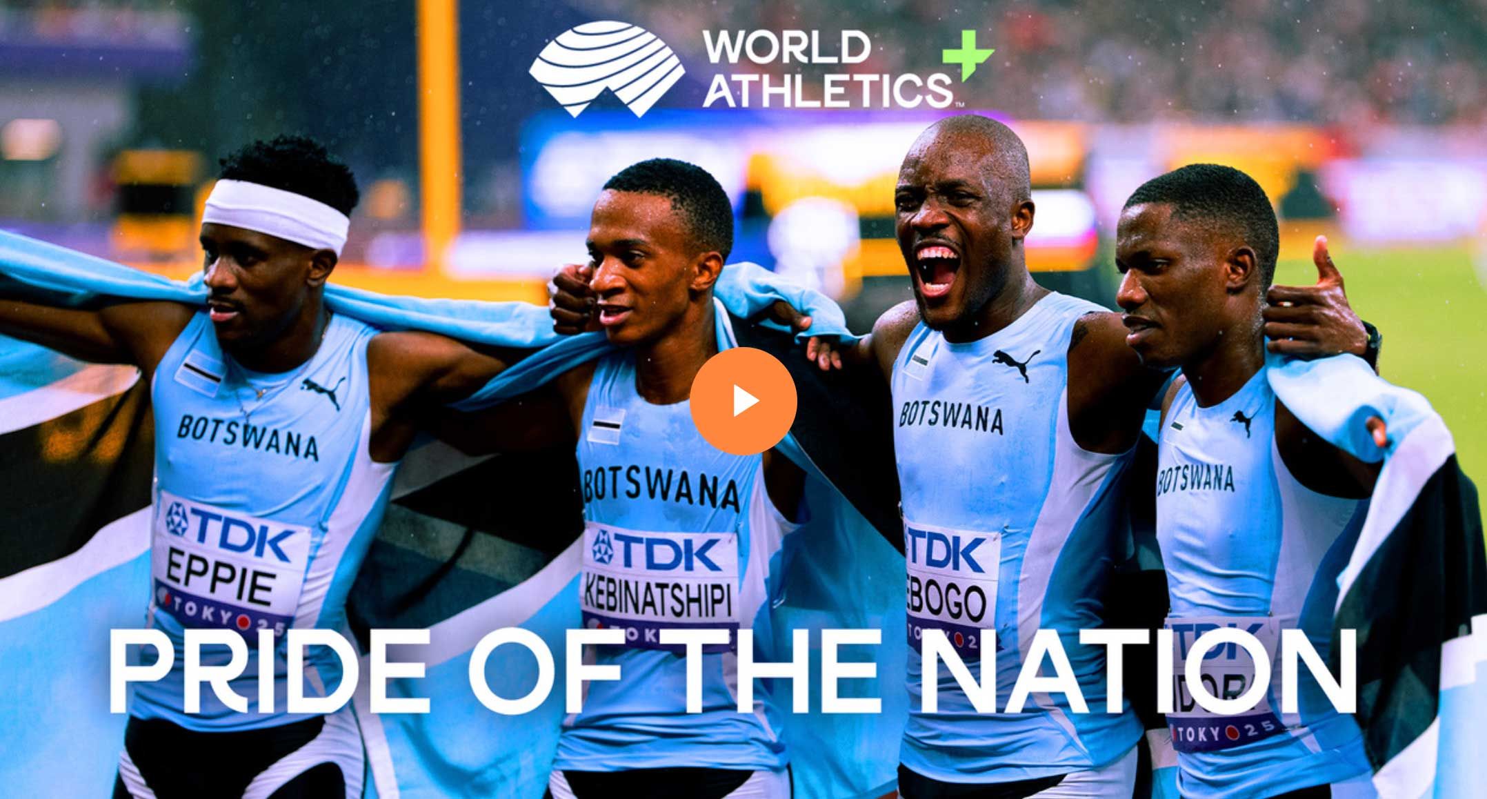 Pride of the nation – Letsile Tebogo