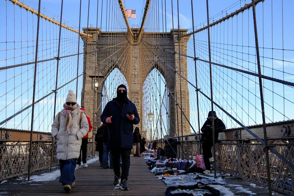 Several northern states will see temperatures fall below zero degrees Fahrenheit this weekend (AFP via Getty Images)