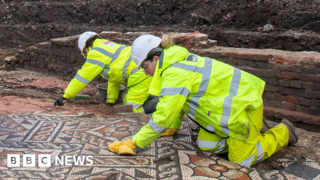 Sifting through remains in the 'London lasagne'