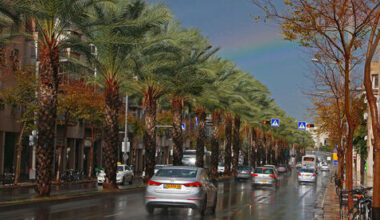 rain, thunderstorms expected across Israel as temperatures drop