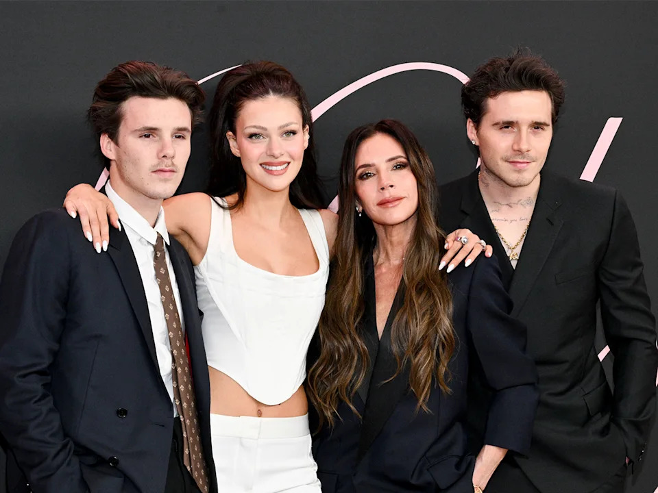 Cruz Beckham, Nicola Peltz, Victoria Beckham & Brooklyn Beckham