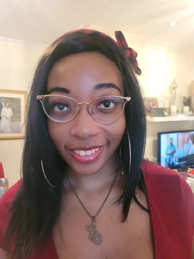 Charlotte Mensah, 27, is a sickle cell patient who has been a wheelchair user since birth.