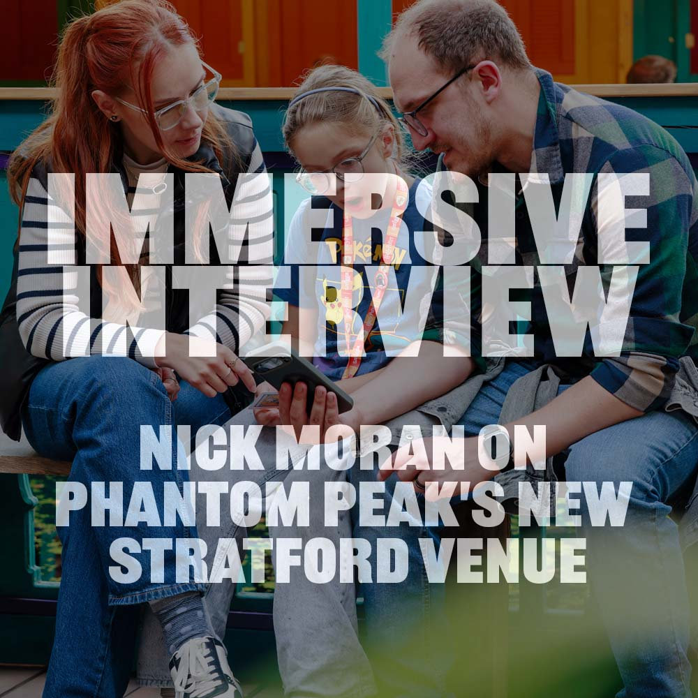 Nick Moran on Phantom Peak's new Stratford venue