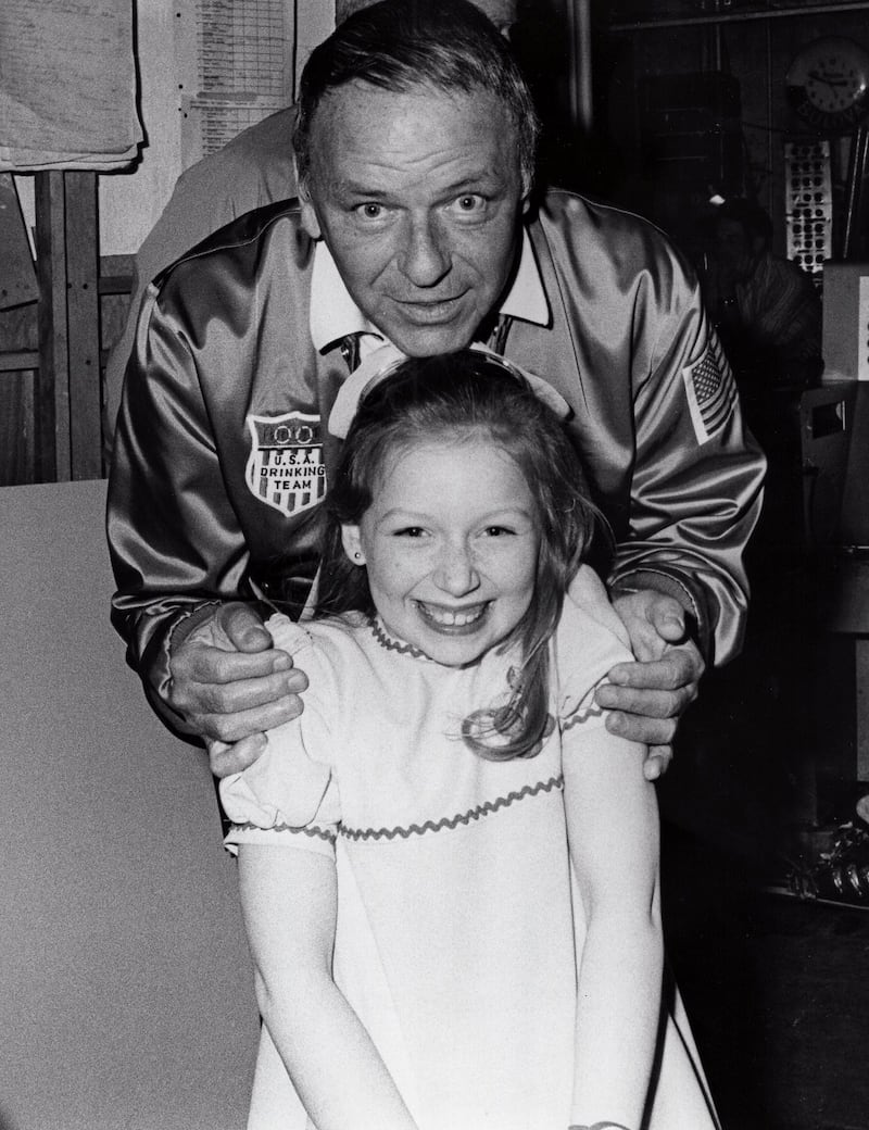 Lena Zavaroni and Frank Sinatra