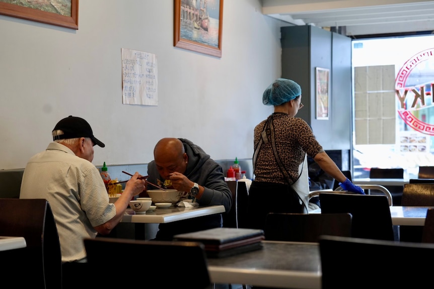Diners at Victoria Street institution Vinh Ky.