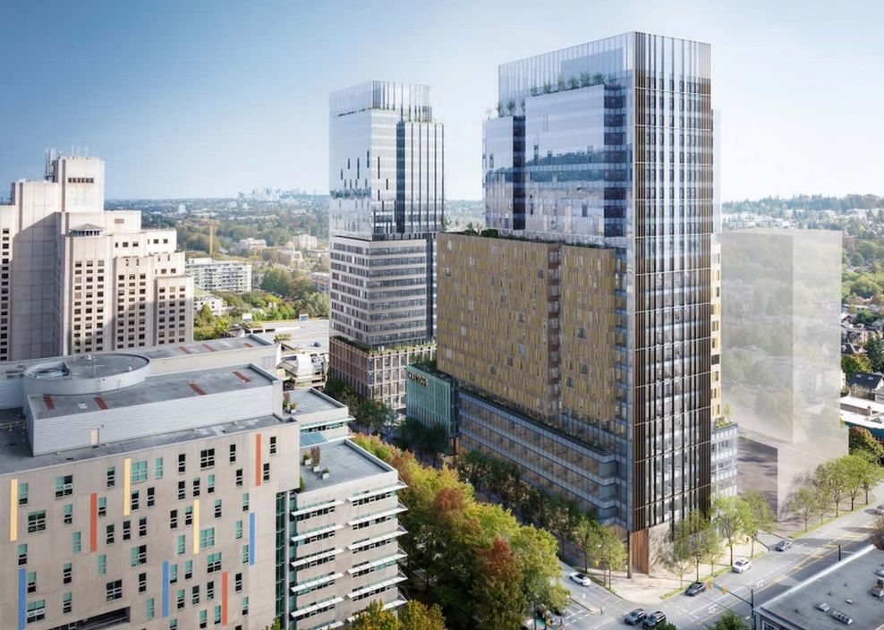 900-990 West 12th Avenue Vancouver General Hospital VGH expansion