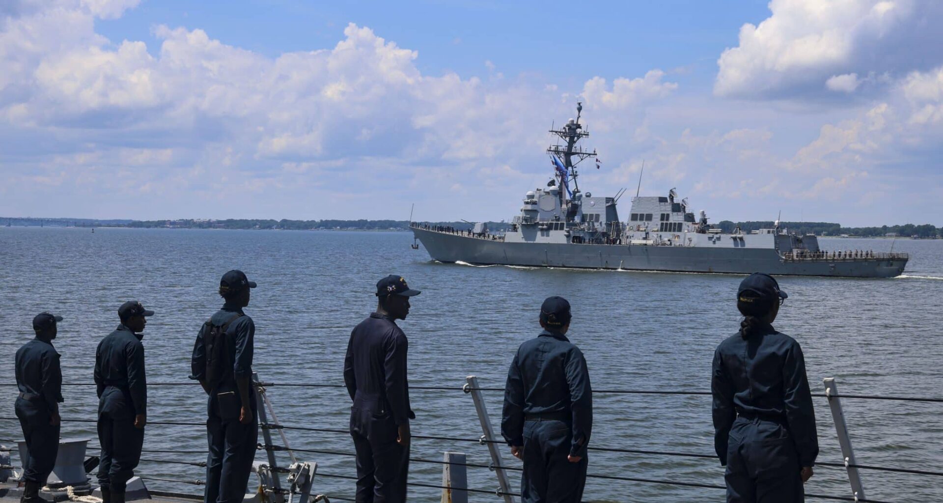 Suicide Drones Closed Within a Mile of U.S. Destroyer Defending Israel in June