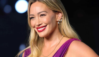 Hilary Duff Dances in the Rain in a Soaking Wet, Totally Sheer Butter Yellow Dress