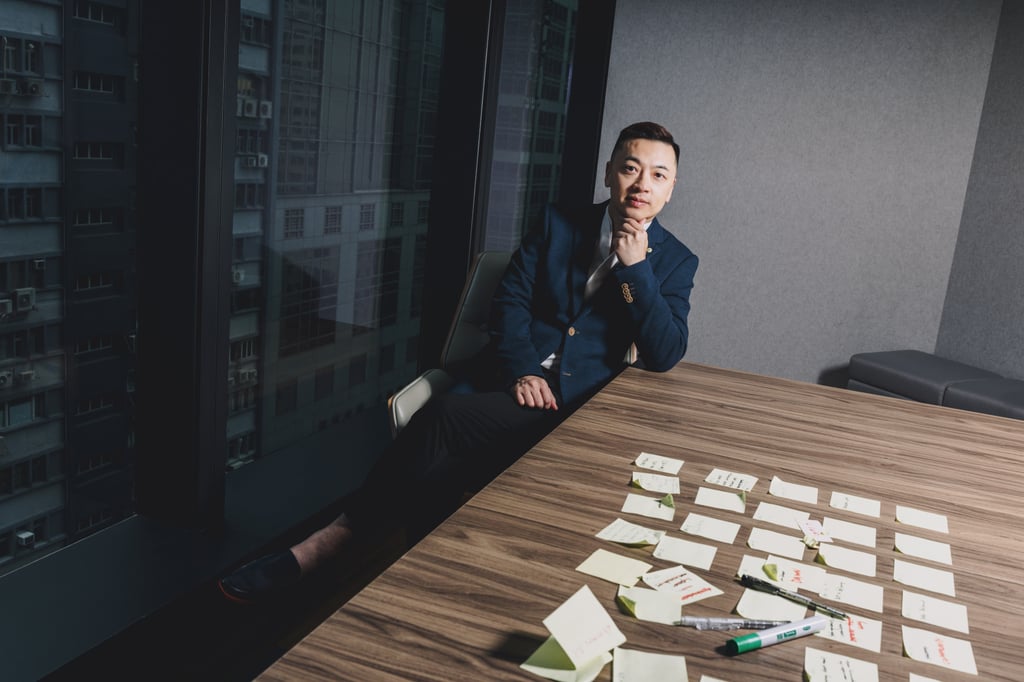 Danny Yeung at the Prenetics office in Hong Kong. Photo: Jocelyn Tam