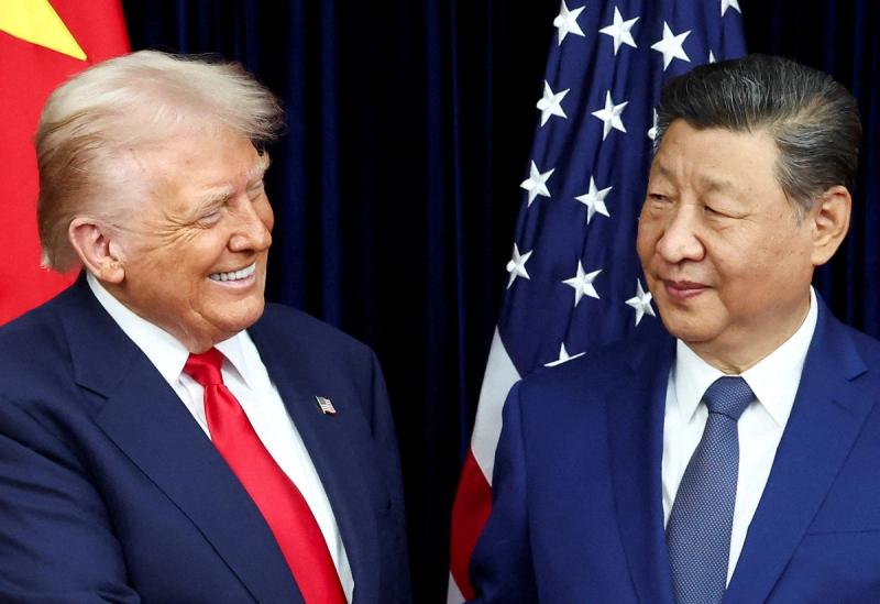 Donald Trump and Xi Jinping